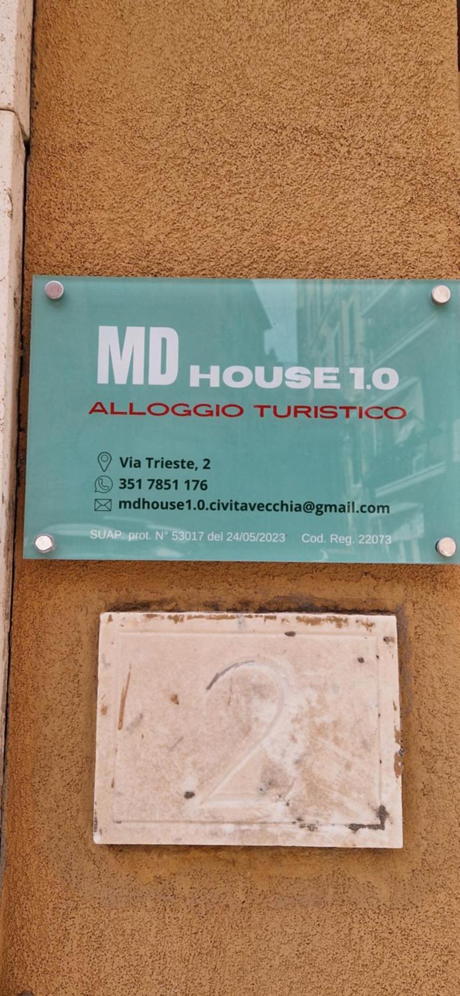 Md House Bed & Breakfast Civitavecchia Exterior foto